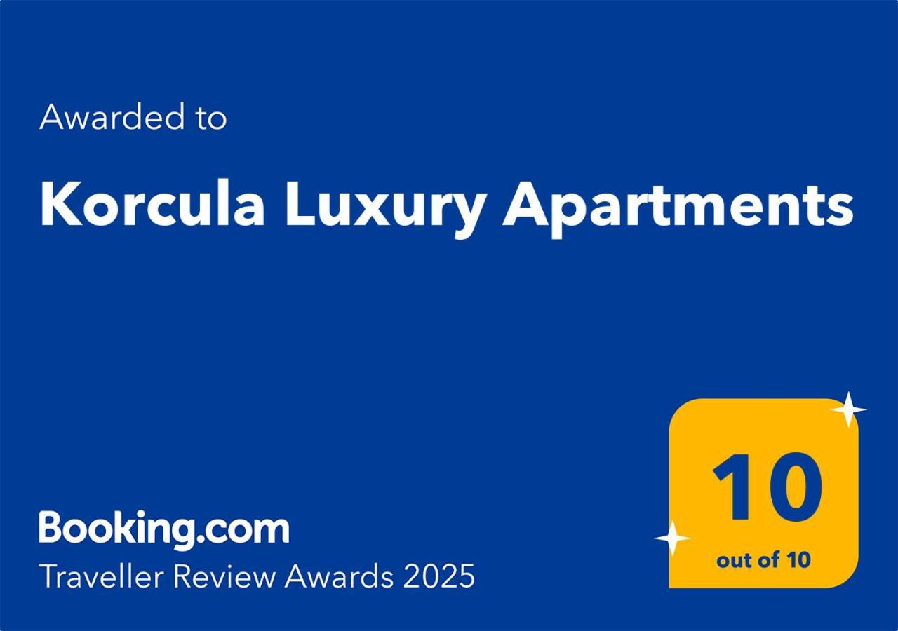 Korcula Luxury Apartments Zewnętrze zdjęcie